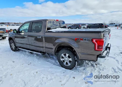 2015 Ford F150 Supercrew из США, поврежденный, VIN 1FTFW1EG9FFB17313